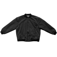 OVERSIZED BOMBER JACKET - BLACK