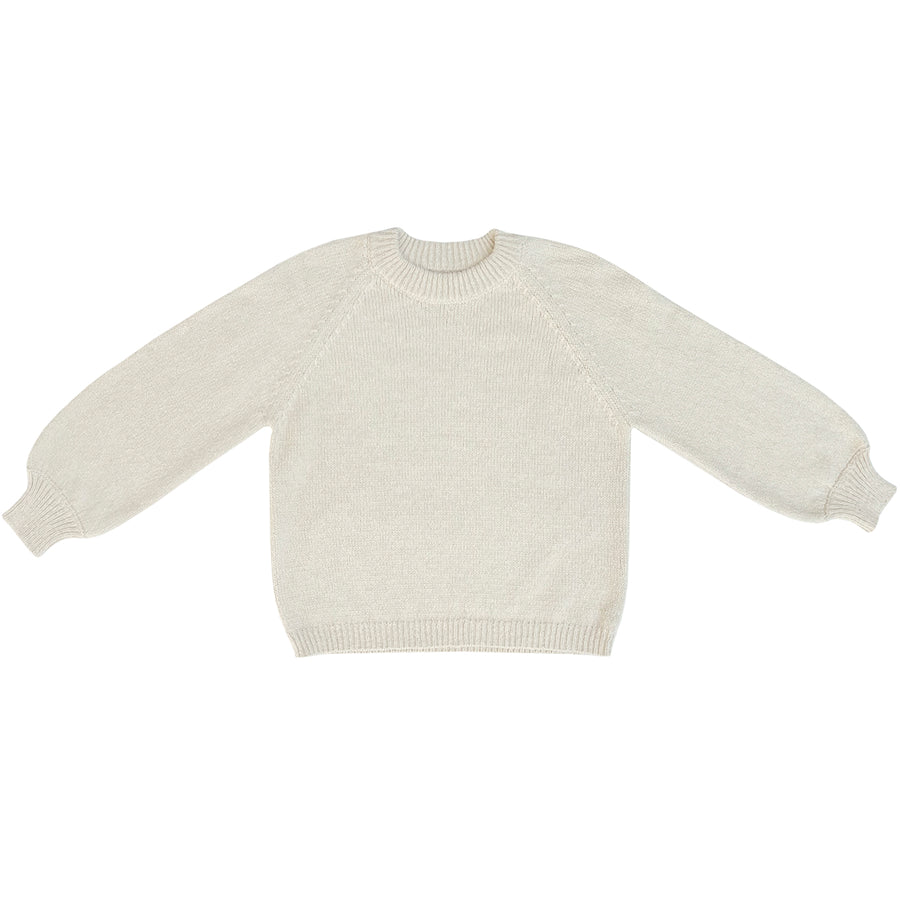 RELAXED PULLOVER - NATURAL