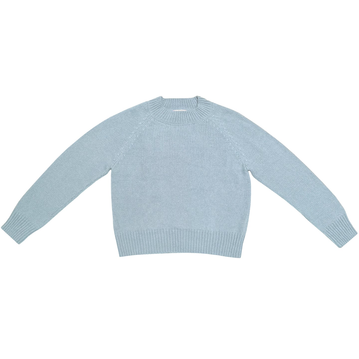 MERINO CREW NECK SWEATER - MIST