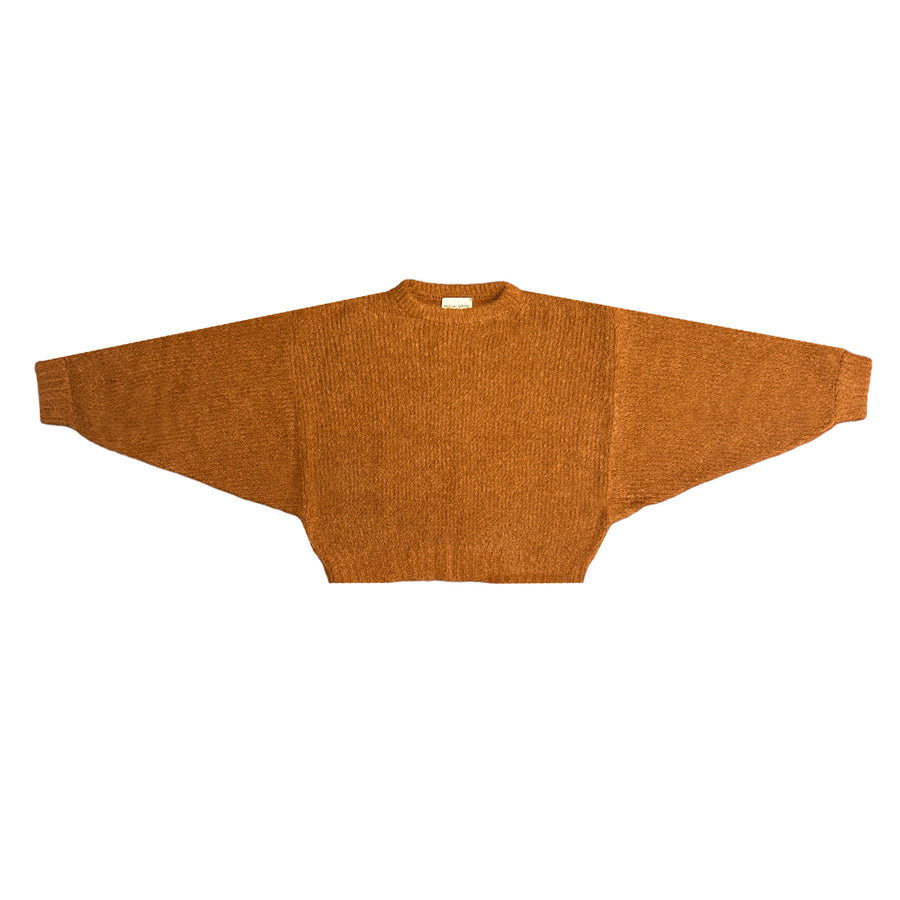 BALLOON SLEEVE SWEATER - HONEY