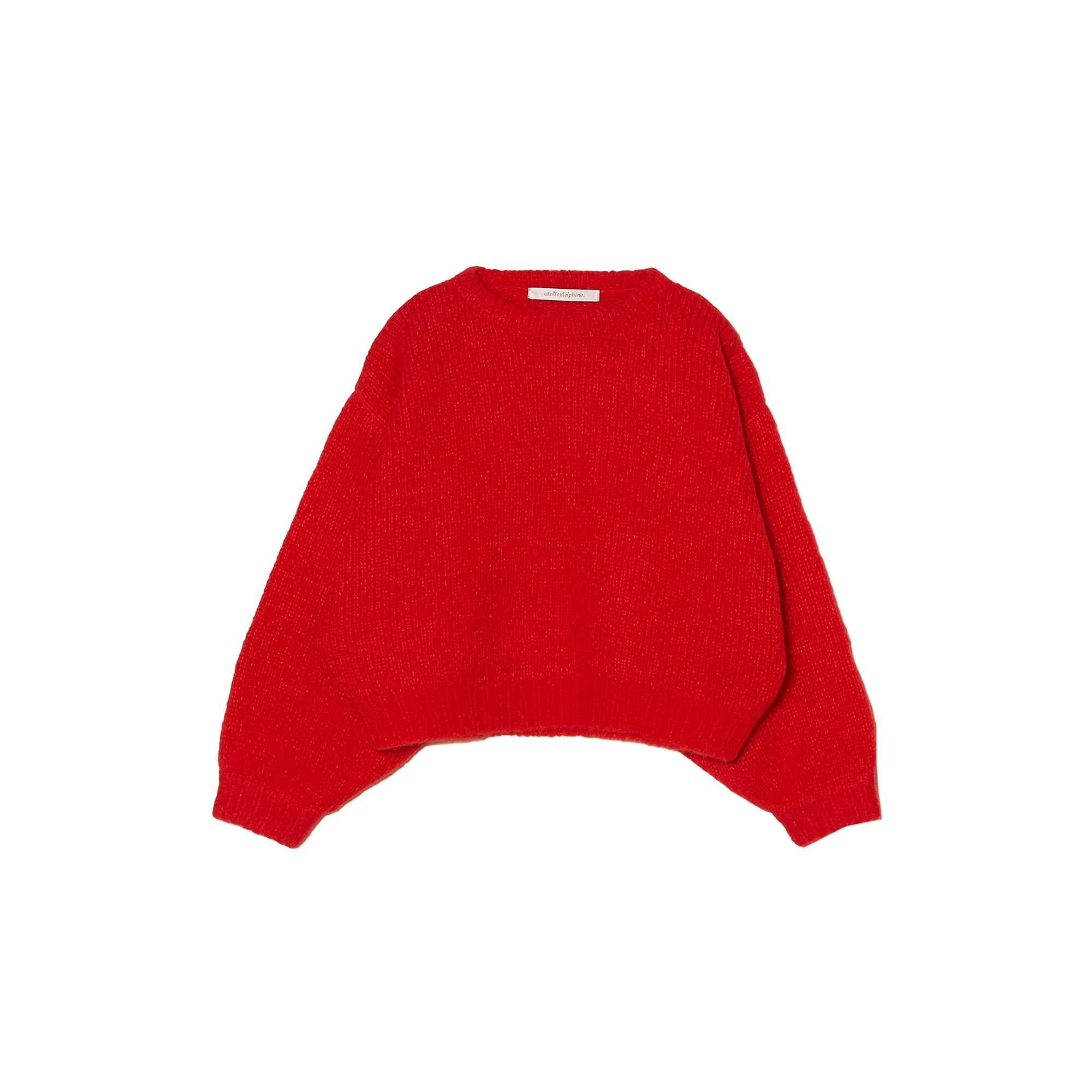 BALLOON SLEEVE SWEATER - CORAL