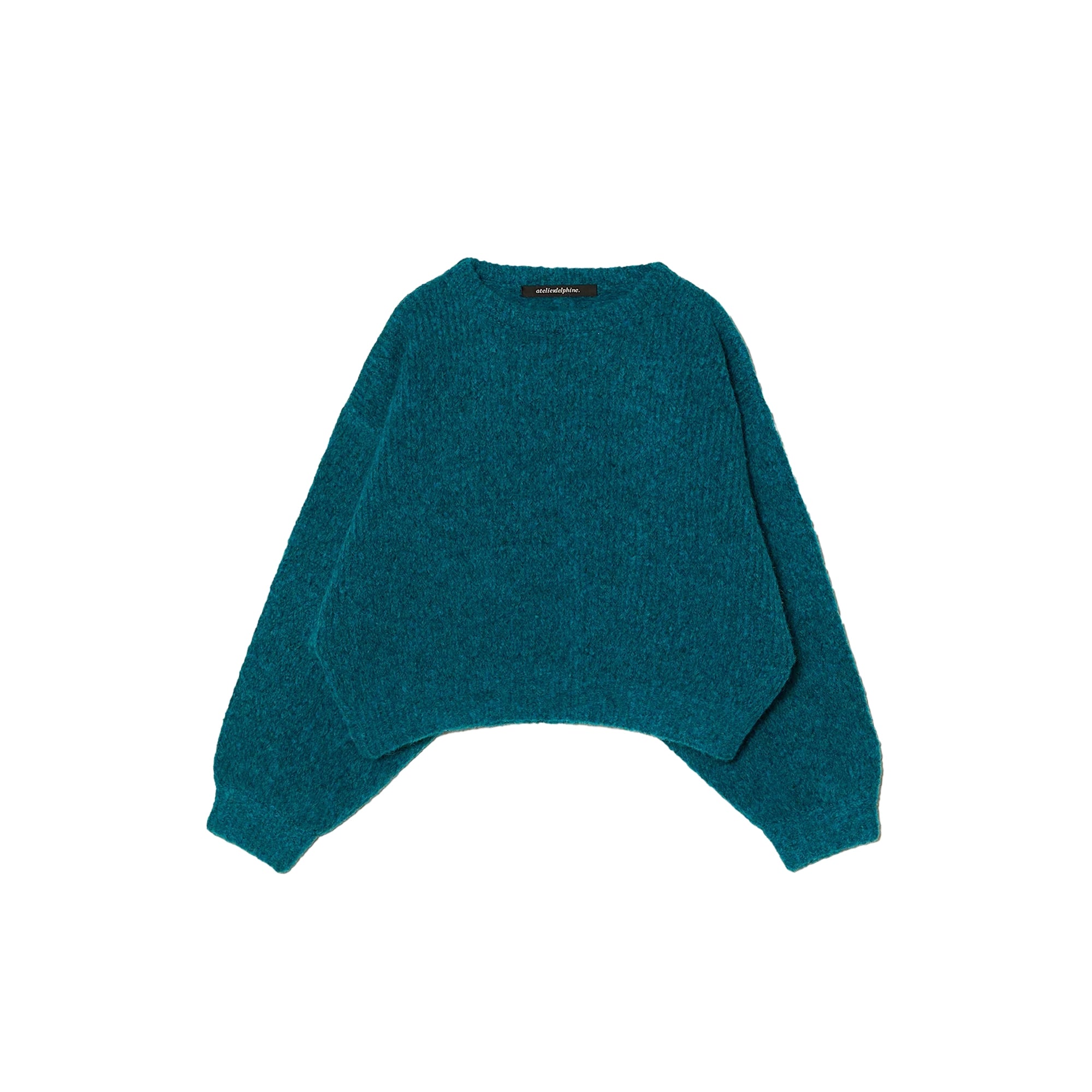 BALLOON SLEEVE SWEATER - TEAL