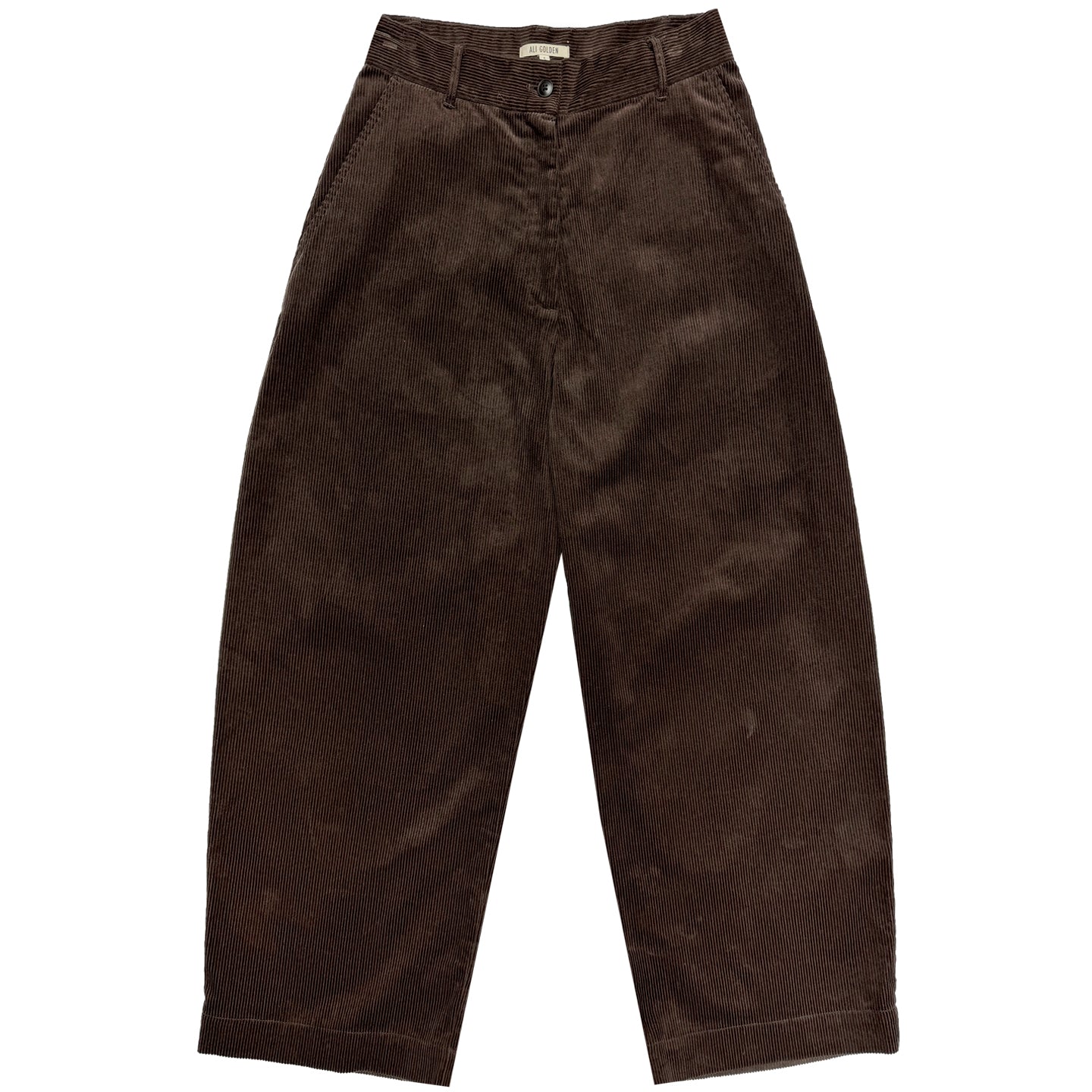 LOOSE BARREL PANT - CHOCOLATE CORDUROY