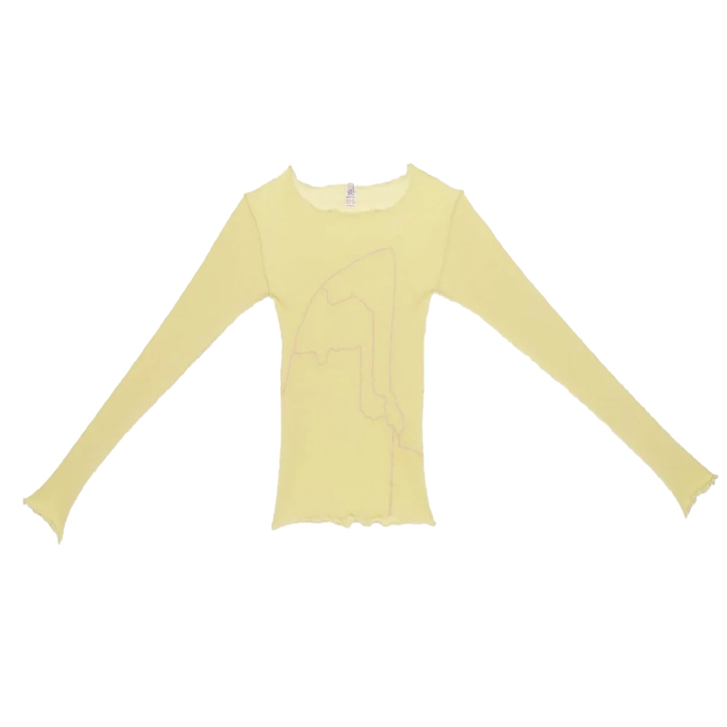 AROOSTOOK LONG SLEEVE TEE - YELLOW