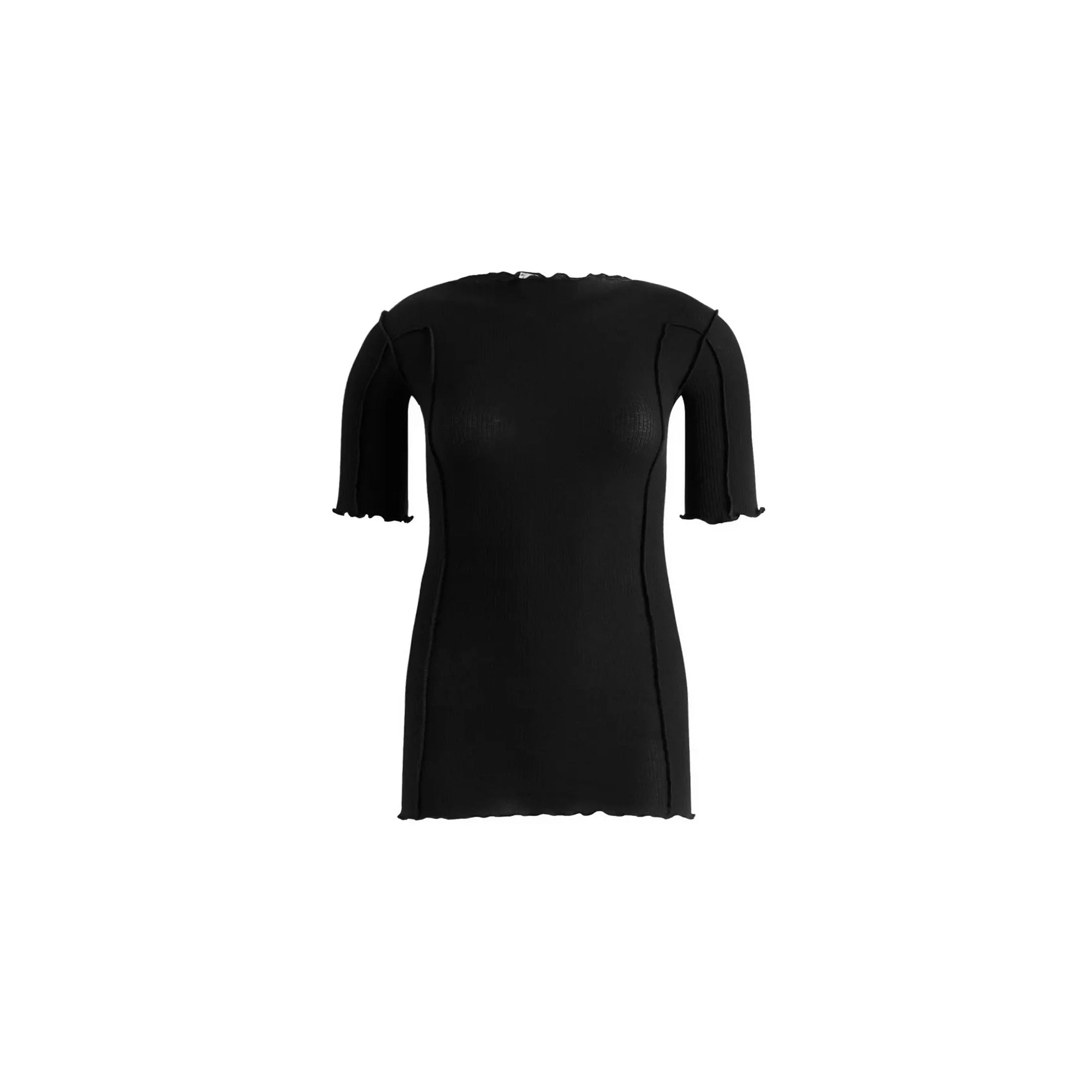 OMATO 3/4 SLEEVE TEE - BLACK