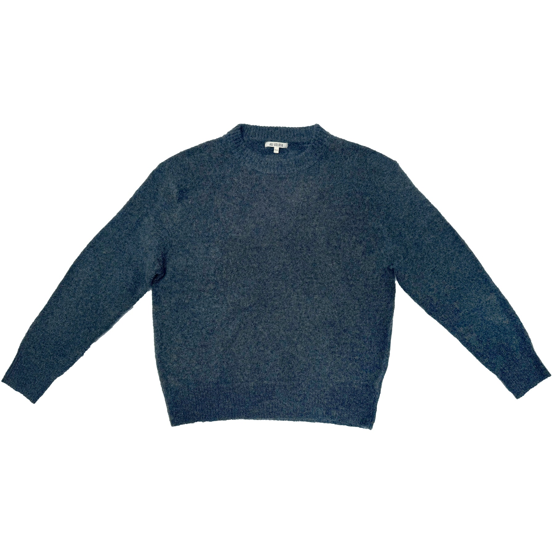 OVERSIZED MOHAIR PULLOVER - OCEAN