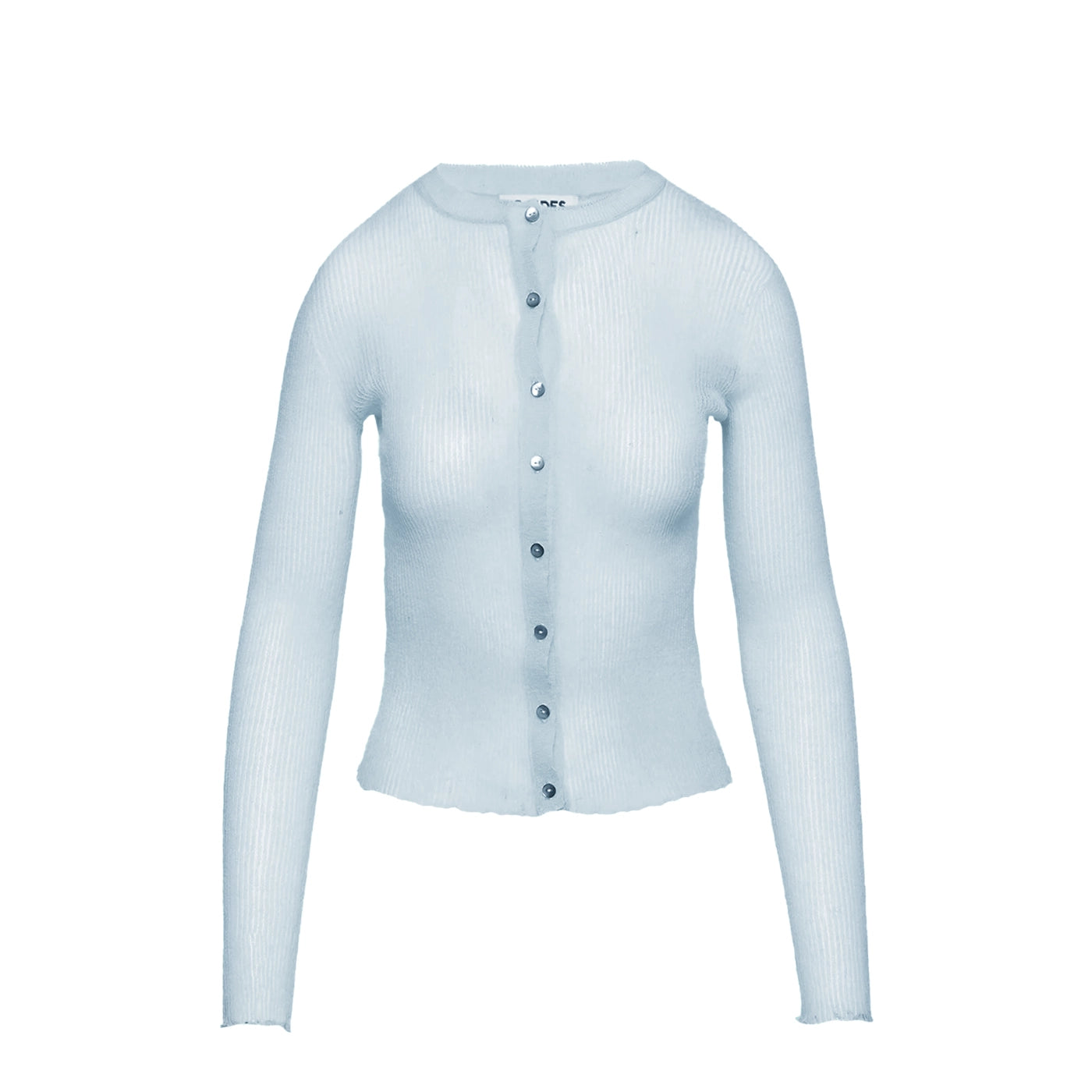 SHEER CARDIGAN - PALE BLUE