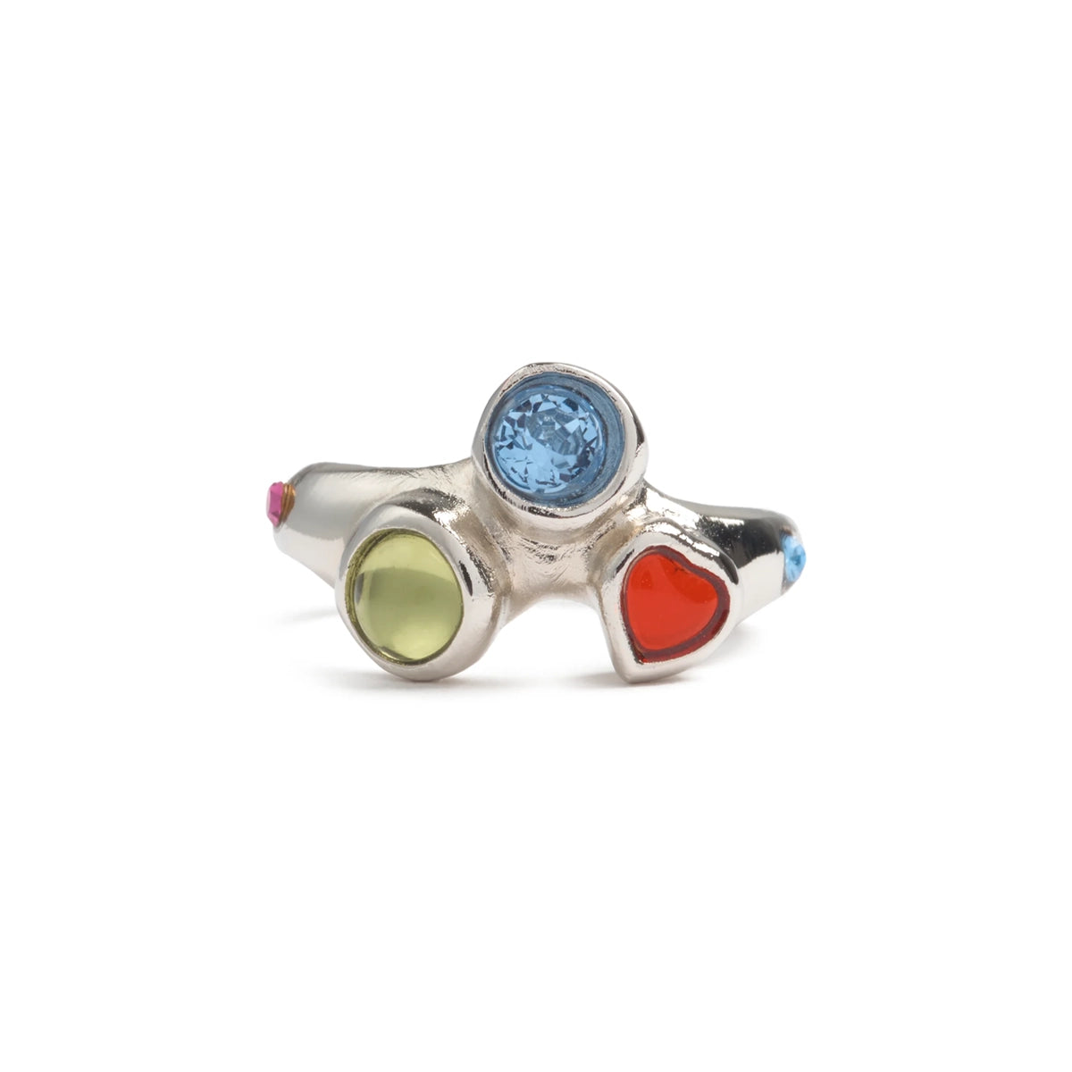FLORENCE RING - SILVER MULTI