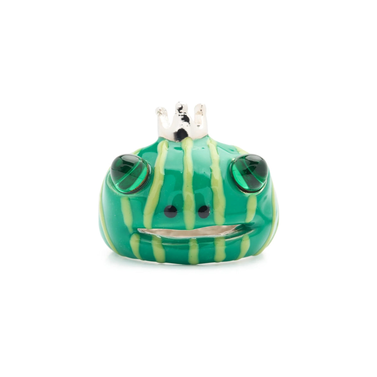 FROG PRINCE RING - FOREST STRIPE