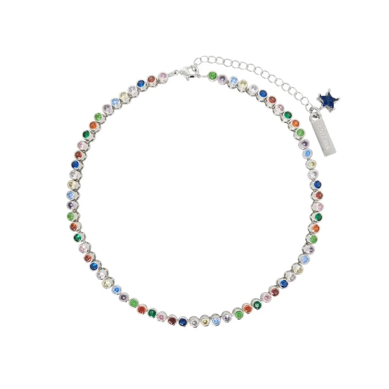 TENNIS NECKLACE - MULTI