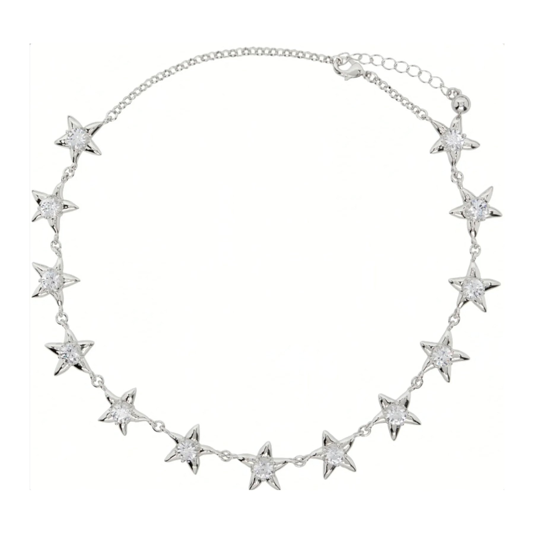 STARLINK NECKLACE - CRYSTAL CLEAR