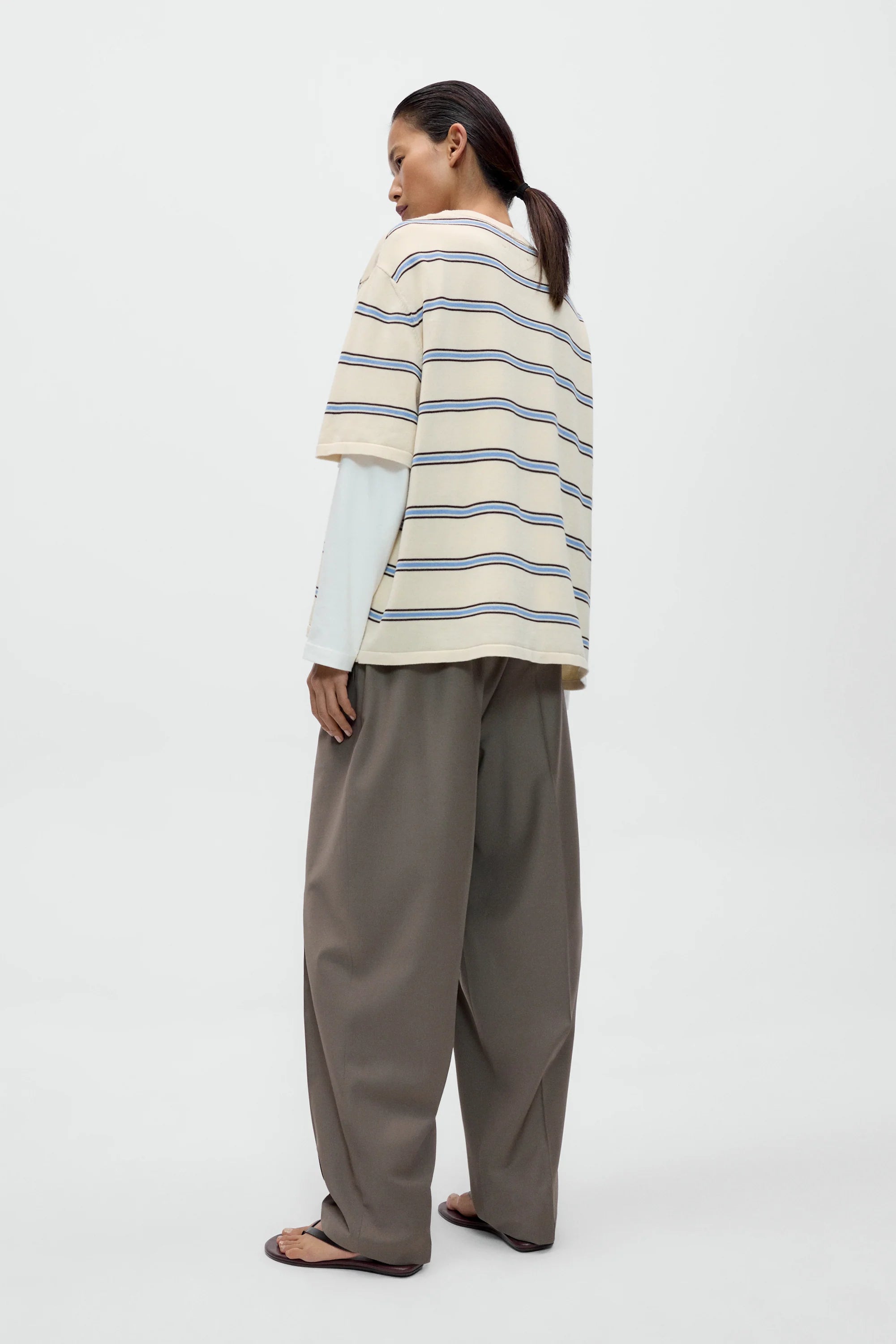 ORGANIC COTTON STRIPED T-SHIRT