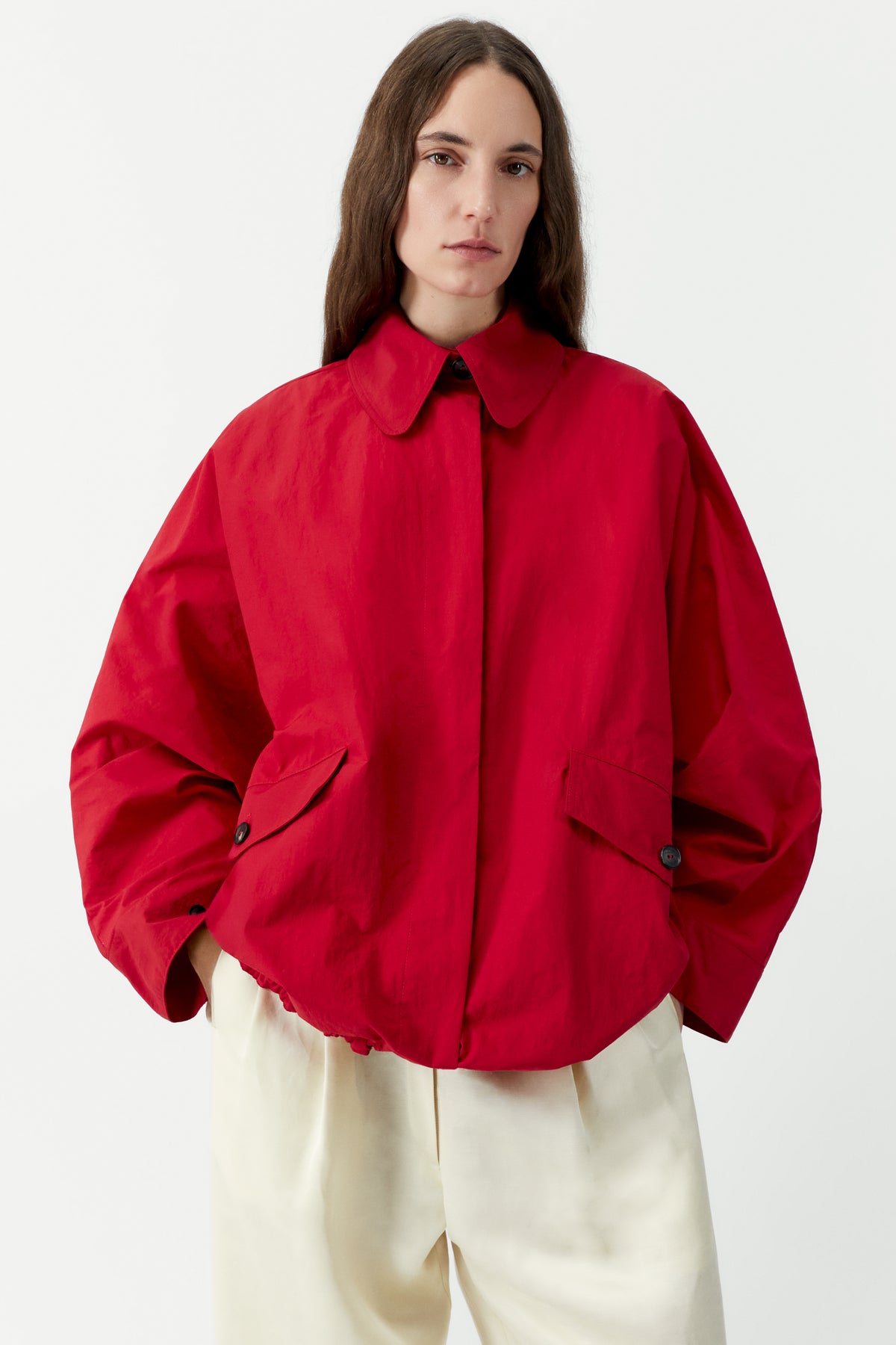 BATWING JACKET - RED