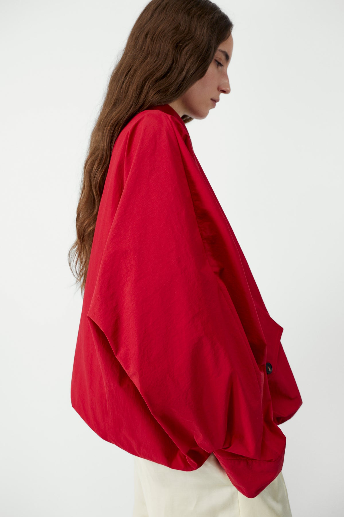 BATWING JACKET - RED