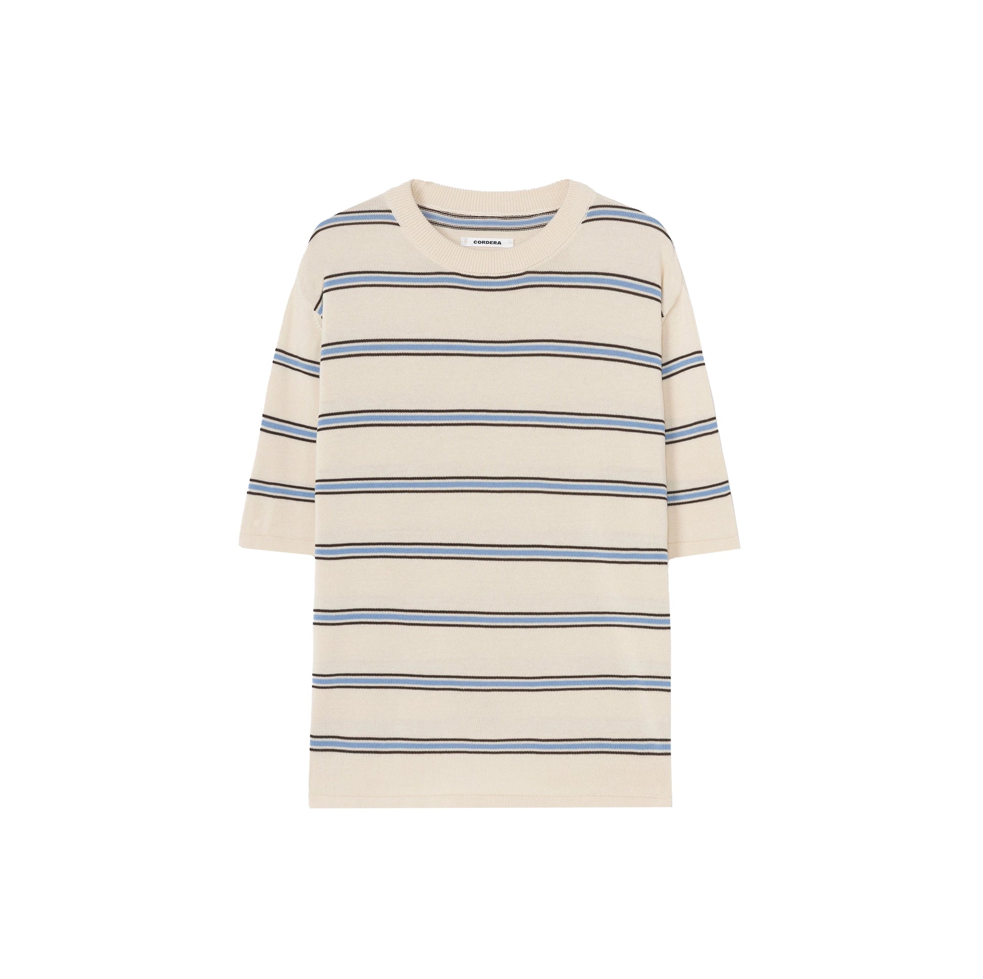 ORGANIC COTTON STRIPED T-SHIRT