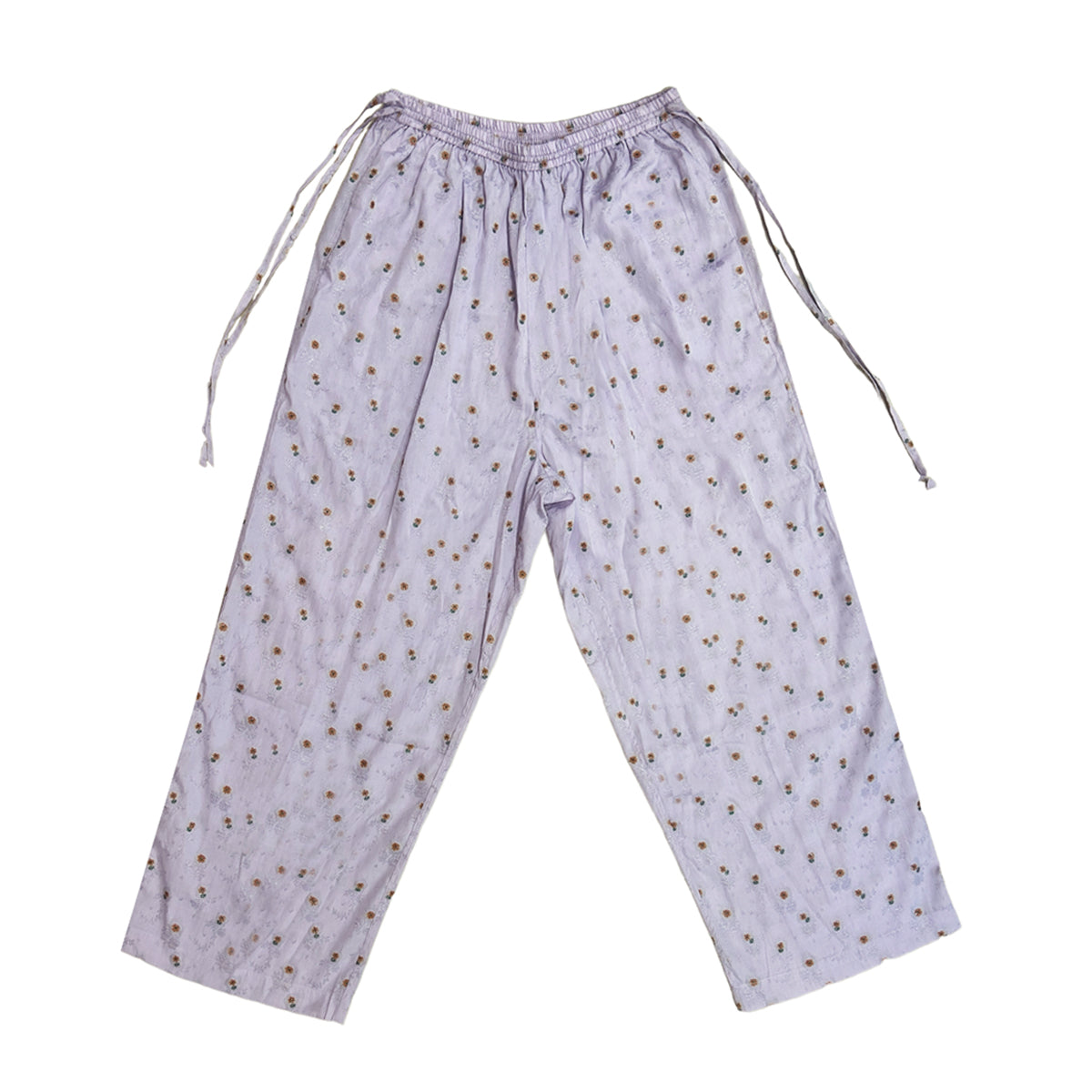 SILK FLORAL PANTS - CARDO