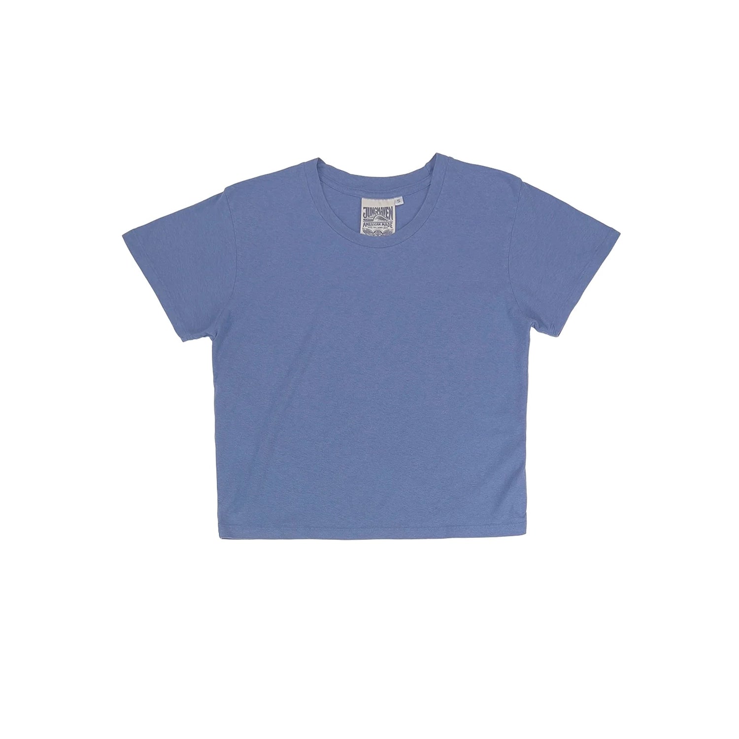 CROPPED LOREL TEE - WISTERIA