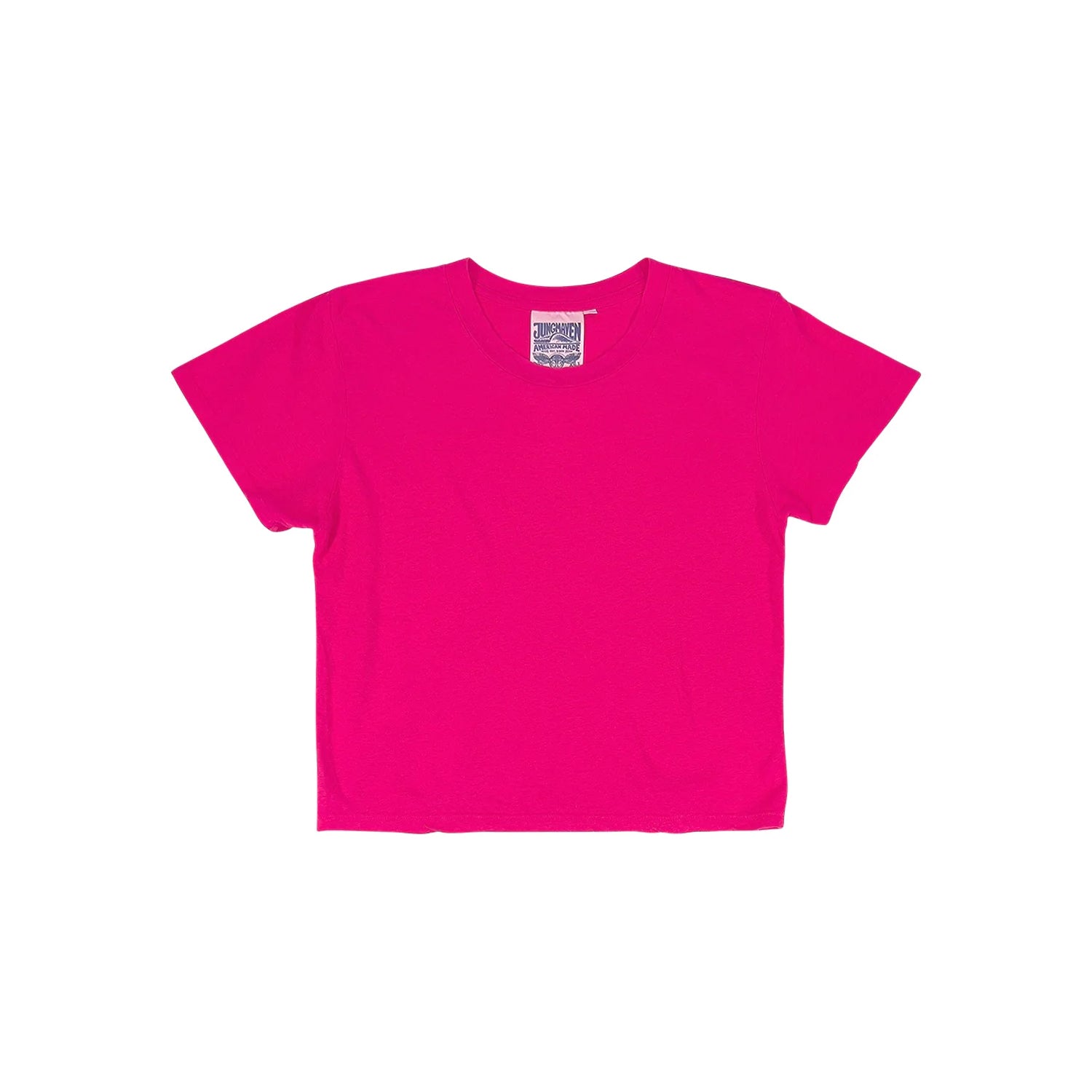 CROPPED LOREL TEE - PINK GRAPEFRUIT