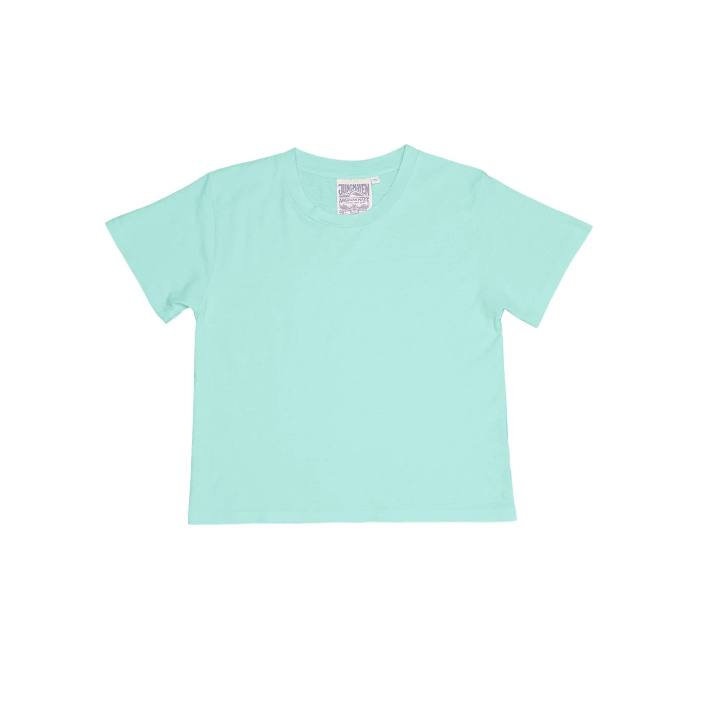 CROPPED LOREL TEE - YUCCA