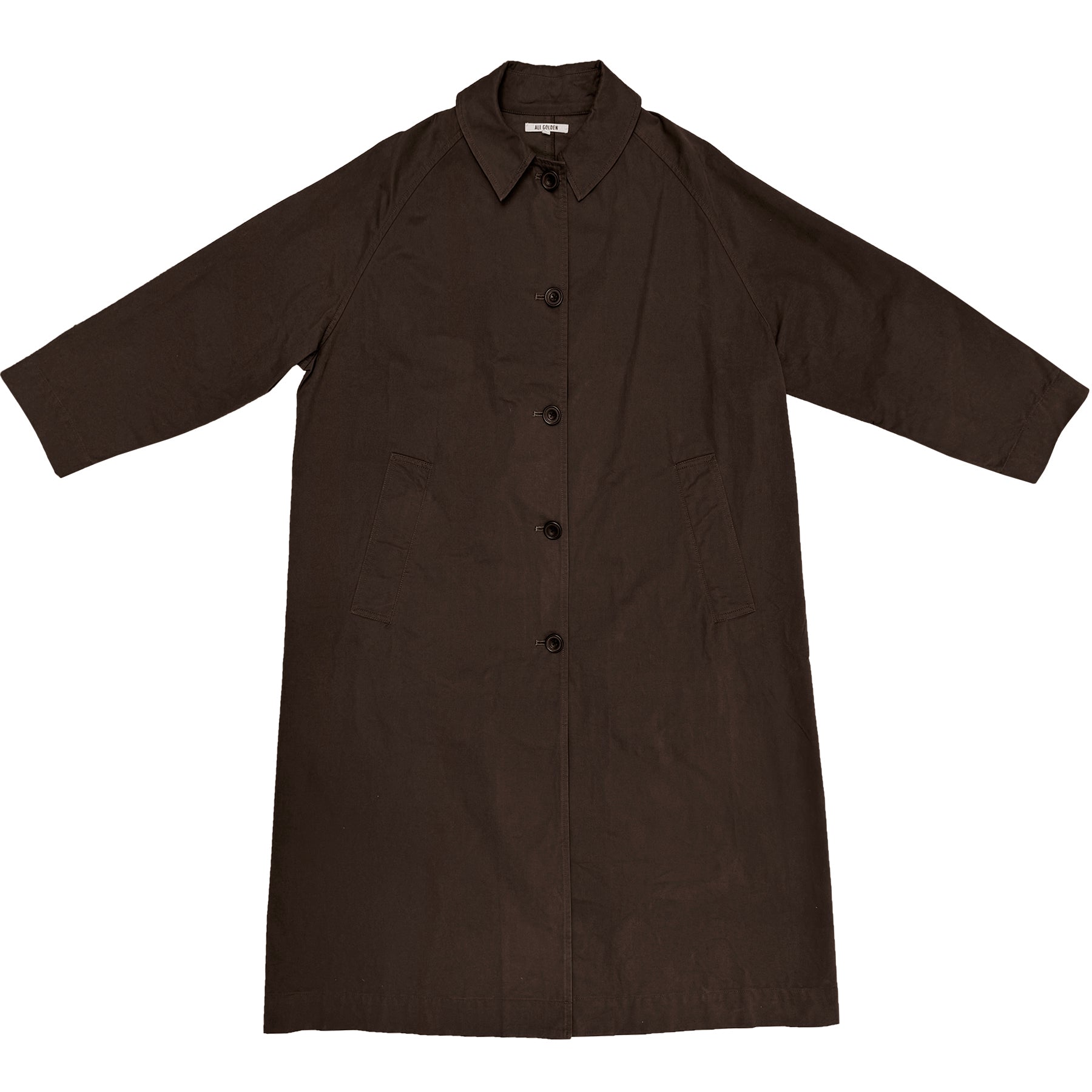 SPRING NEW TRENCH - DARK BROWN