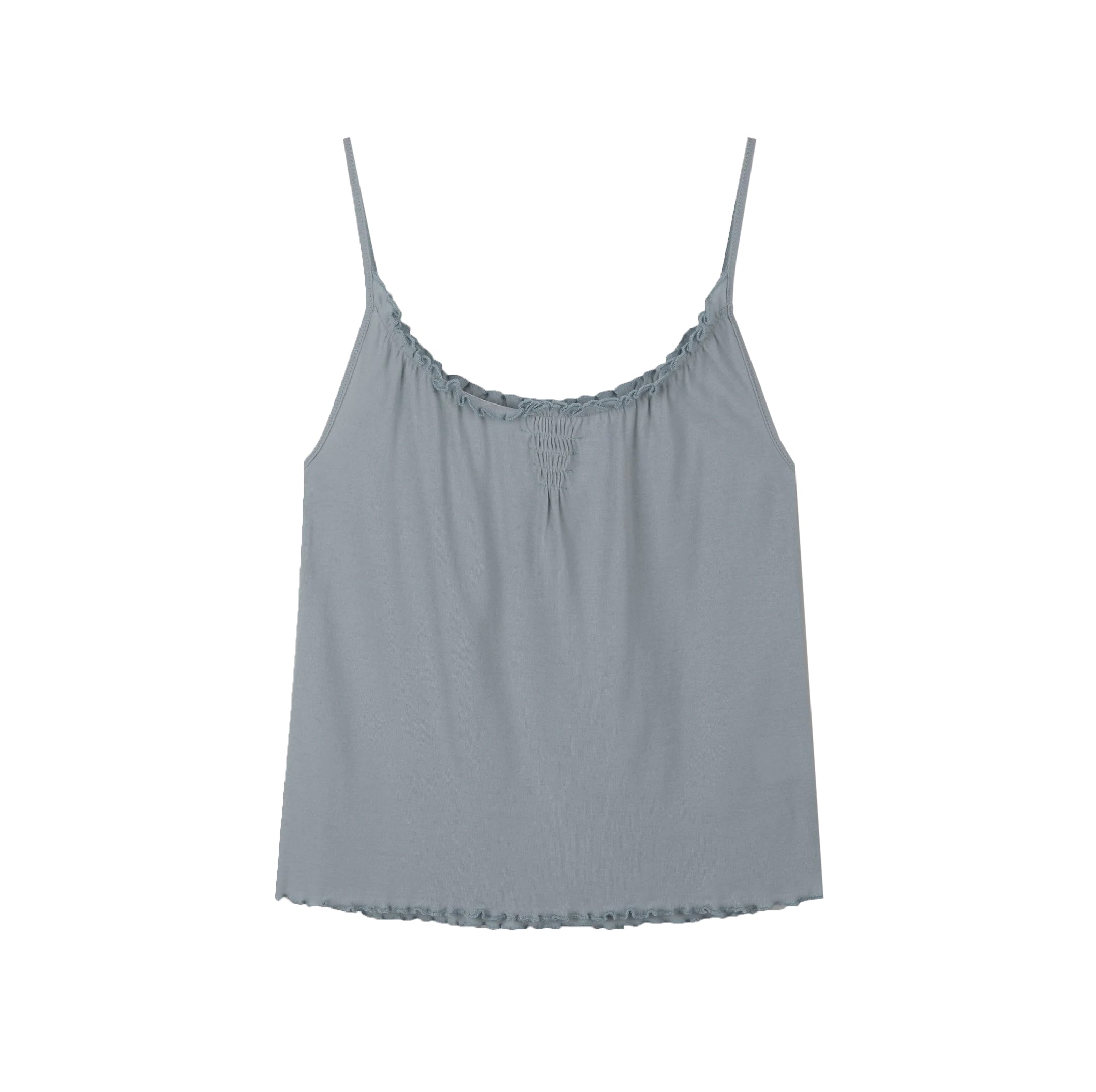 FLOUNCE TANK - BABY BLUE
