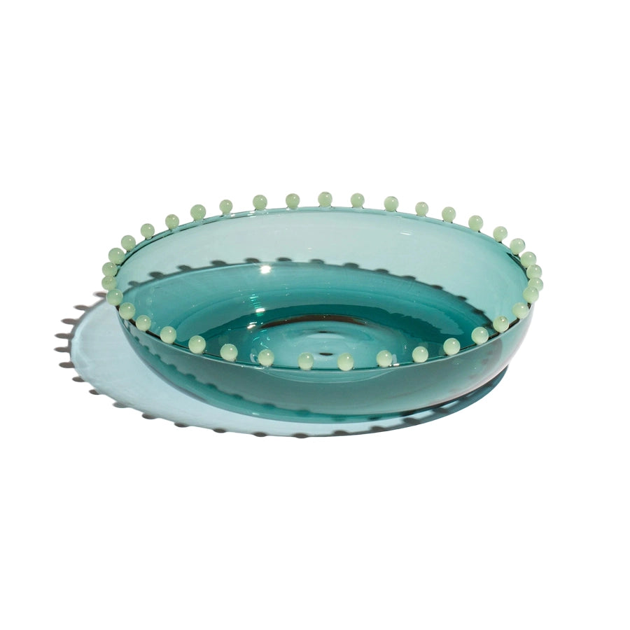 PEARL PLATTER - TEAL & JADE