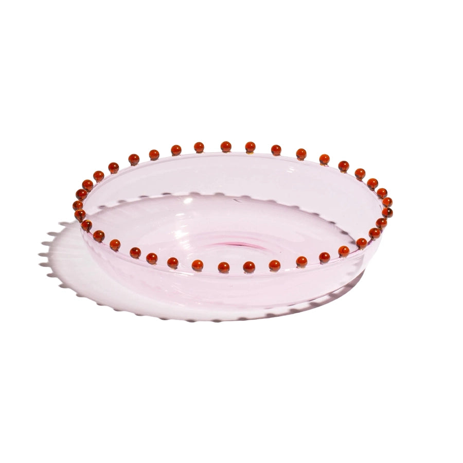 PEARL PLATTER - PINK & AMBER