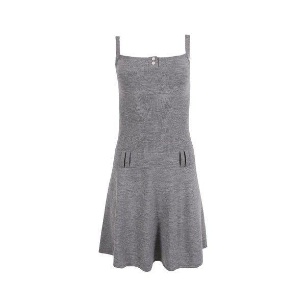 GLACE DRESS - CHARCOAL