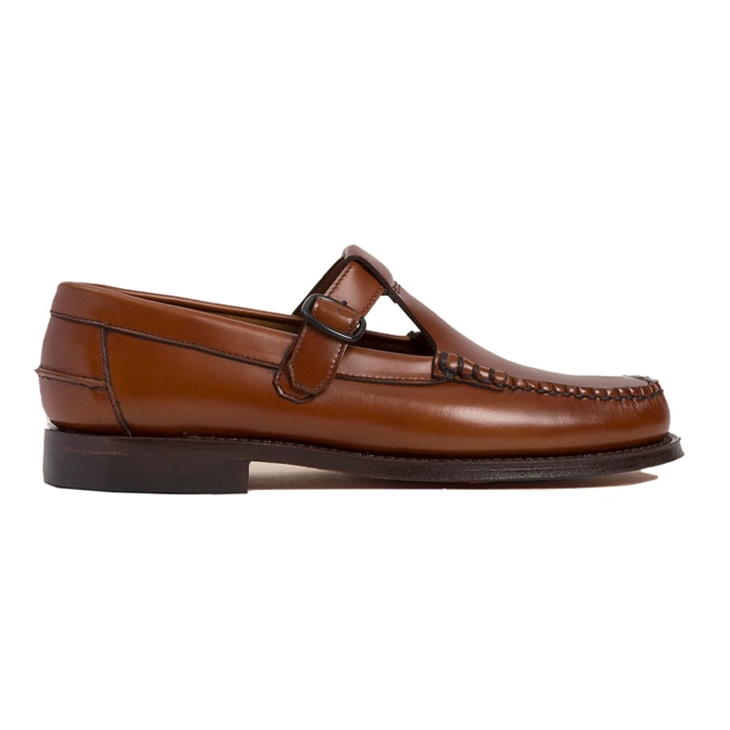 ALBER T-BAR LOAFER - TAN