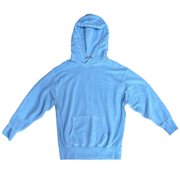 PIGMENT FRENCH TERRY HOODIE - BLUE
