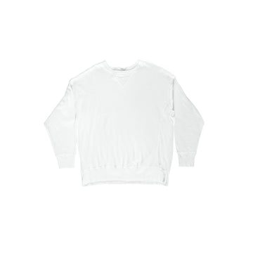 PIGMENT FRENCH TERRY PULLOVER - WHITE