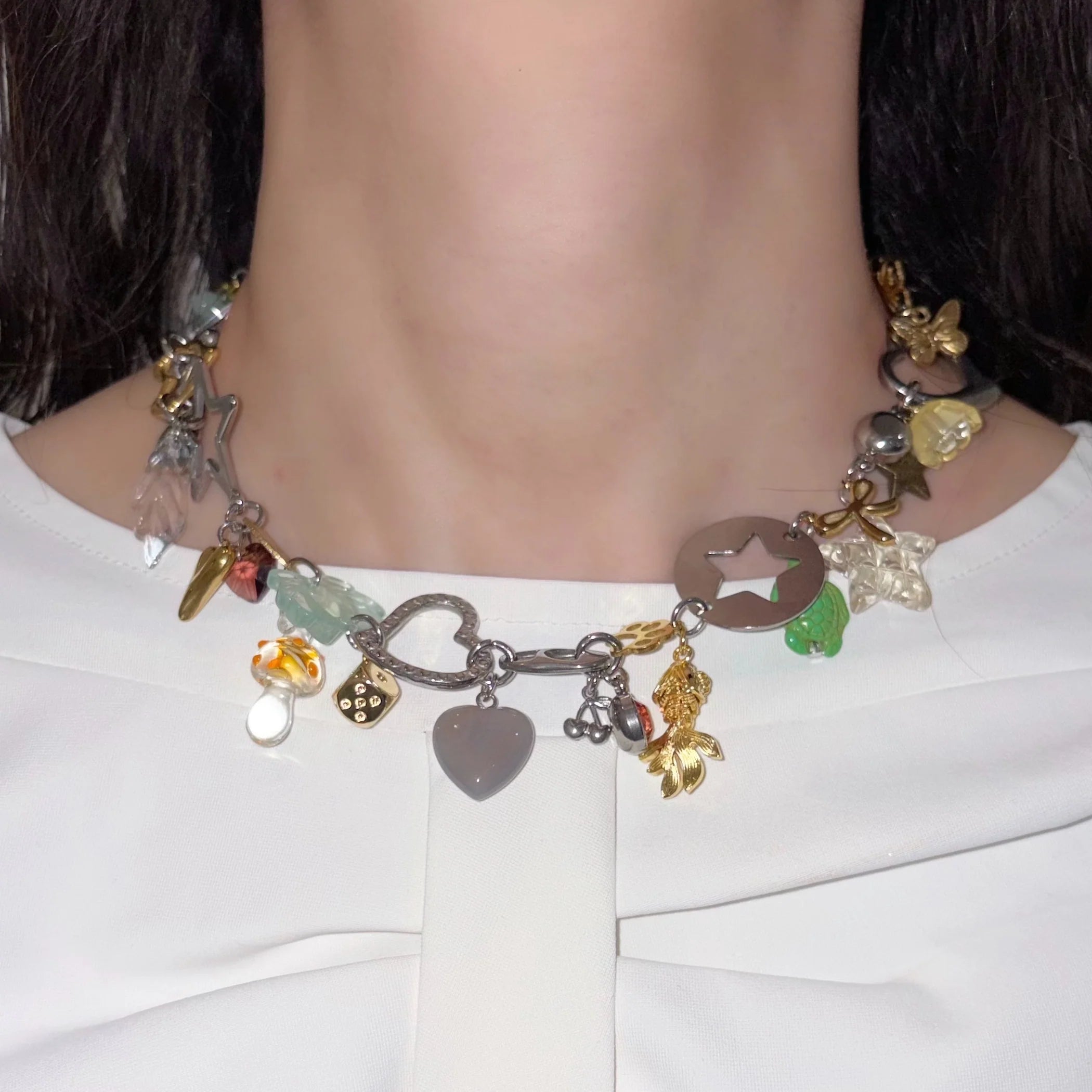 KINETIC CHARM NECKLACE