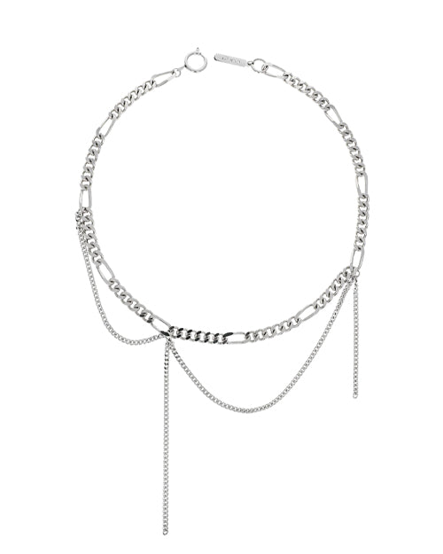 ALENA NECKLACE - PALLADIUM