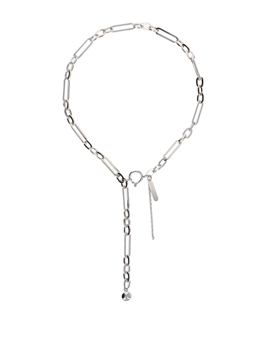 ALI NECKLACE - PALLADIUM