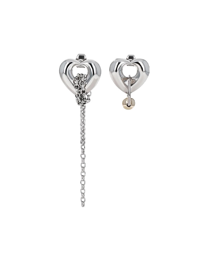 NAOMI EARRINGS - PALLADIUM