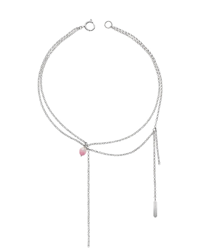 NIKKI NECKLACE - PALLADIUM