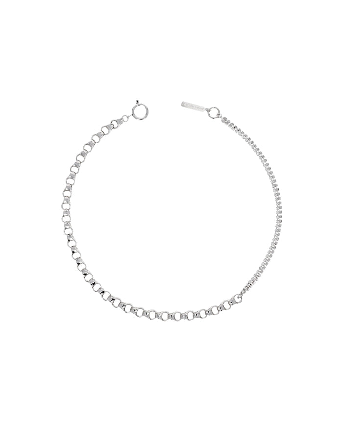 RICCI NECKLACE - PALLADIUM