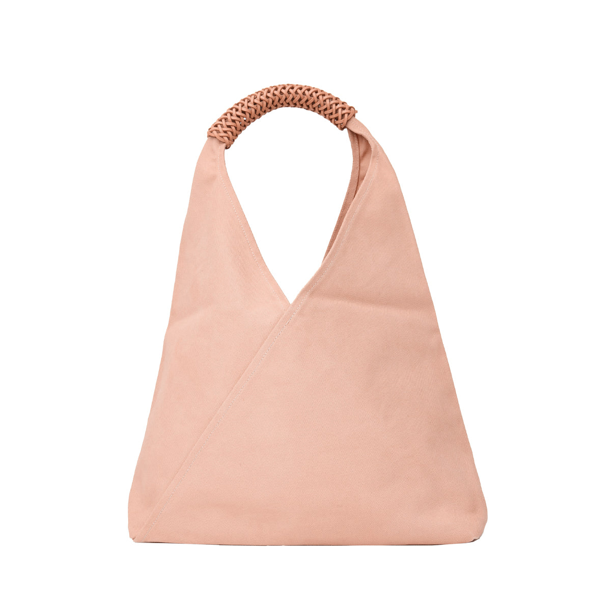 WOVEN TRIANGLE BAG 58 - PINK