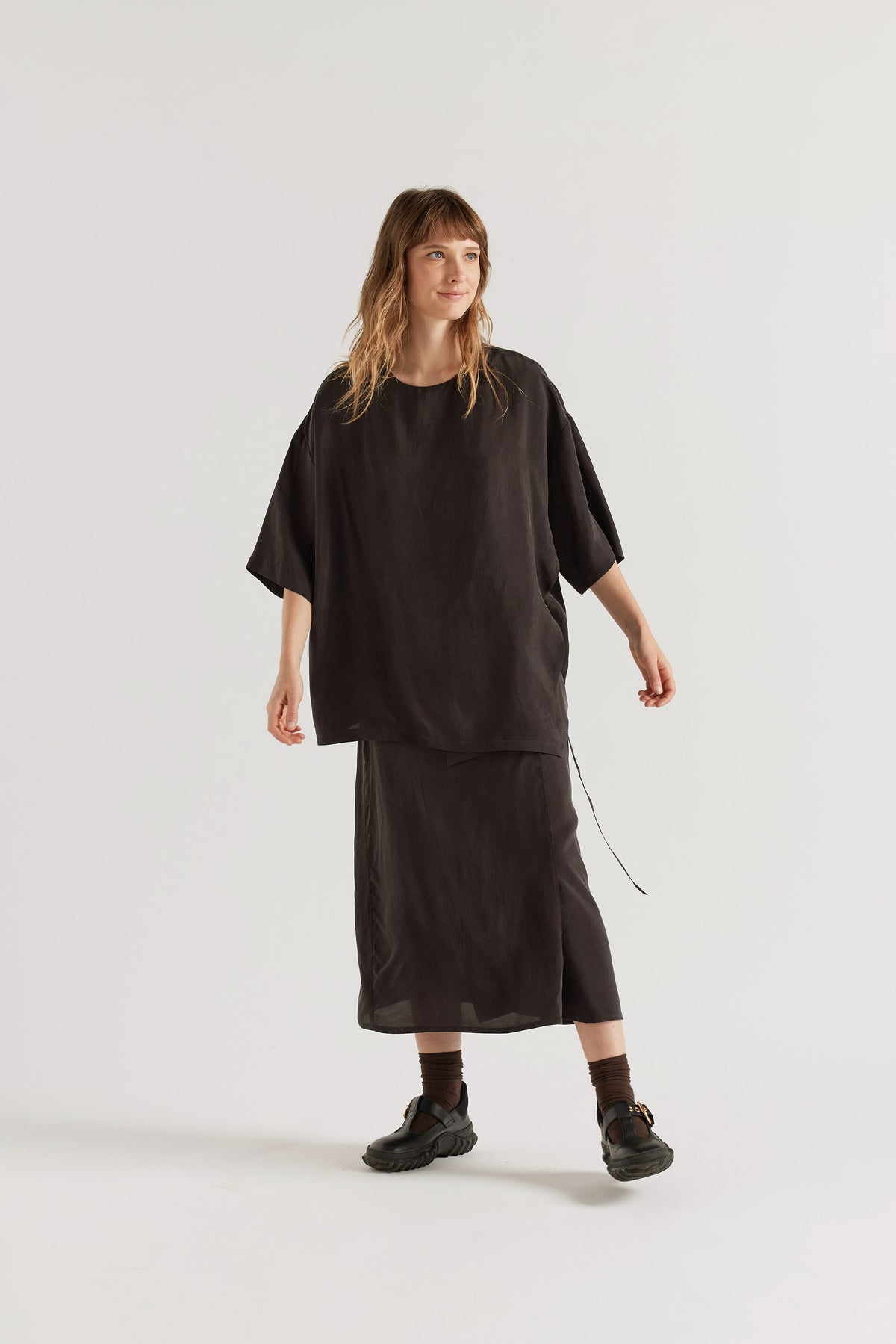 PURVIEW SKIRT - VINTAGE BLACK
