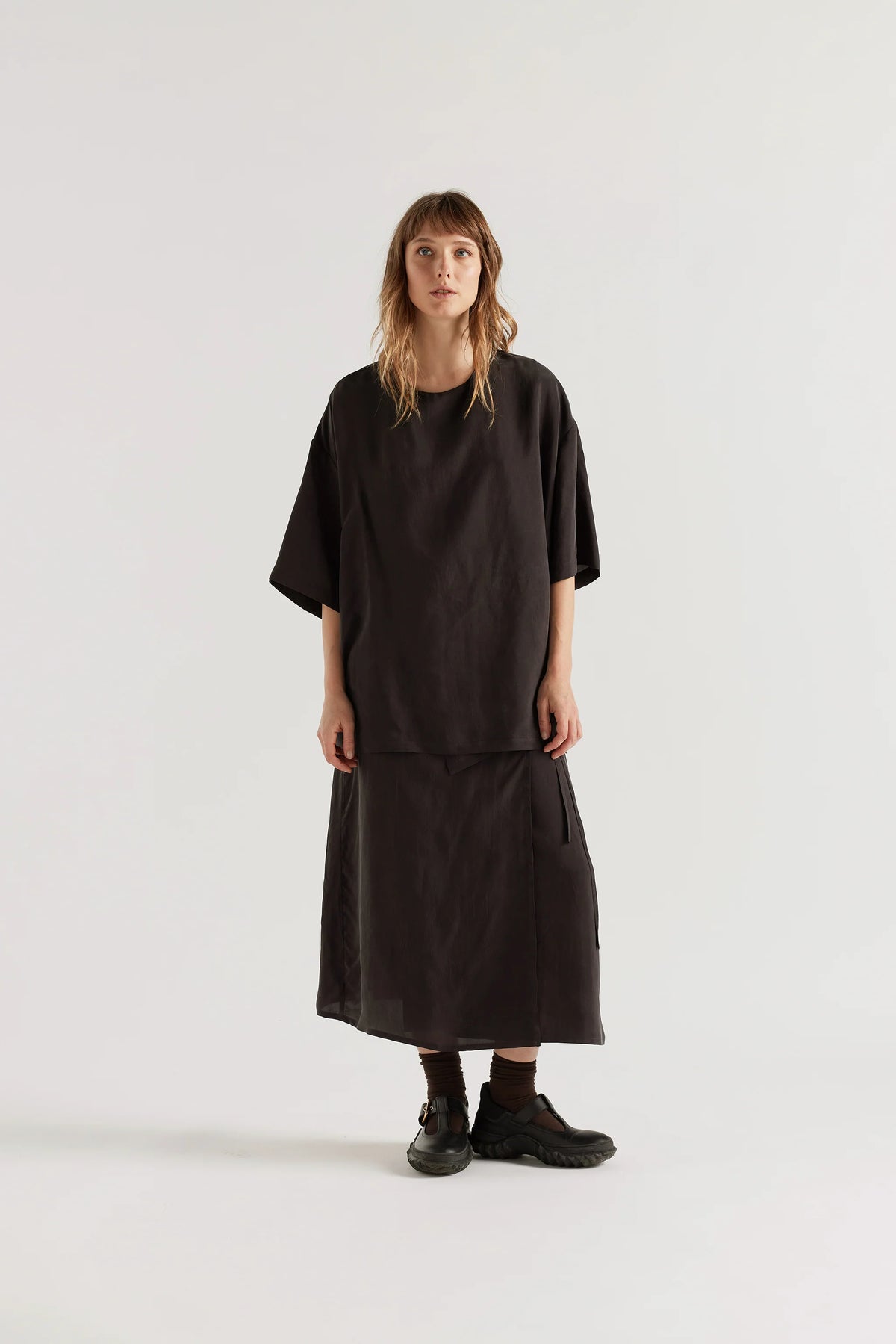 PURVIEW SKIRT - VINTAGE BLACK