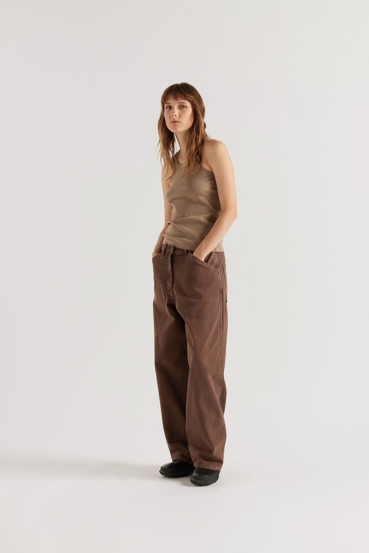UNBOUND JEAN - BROWN FADE