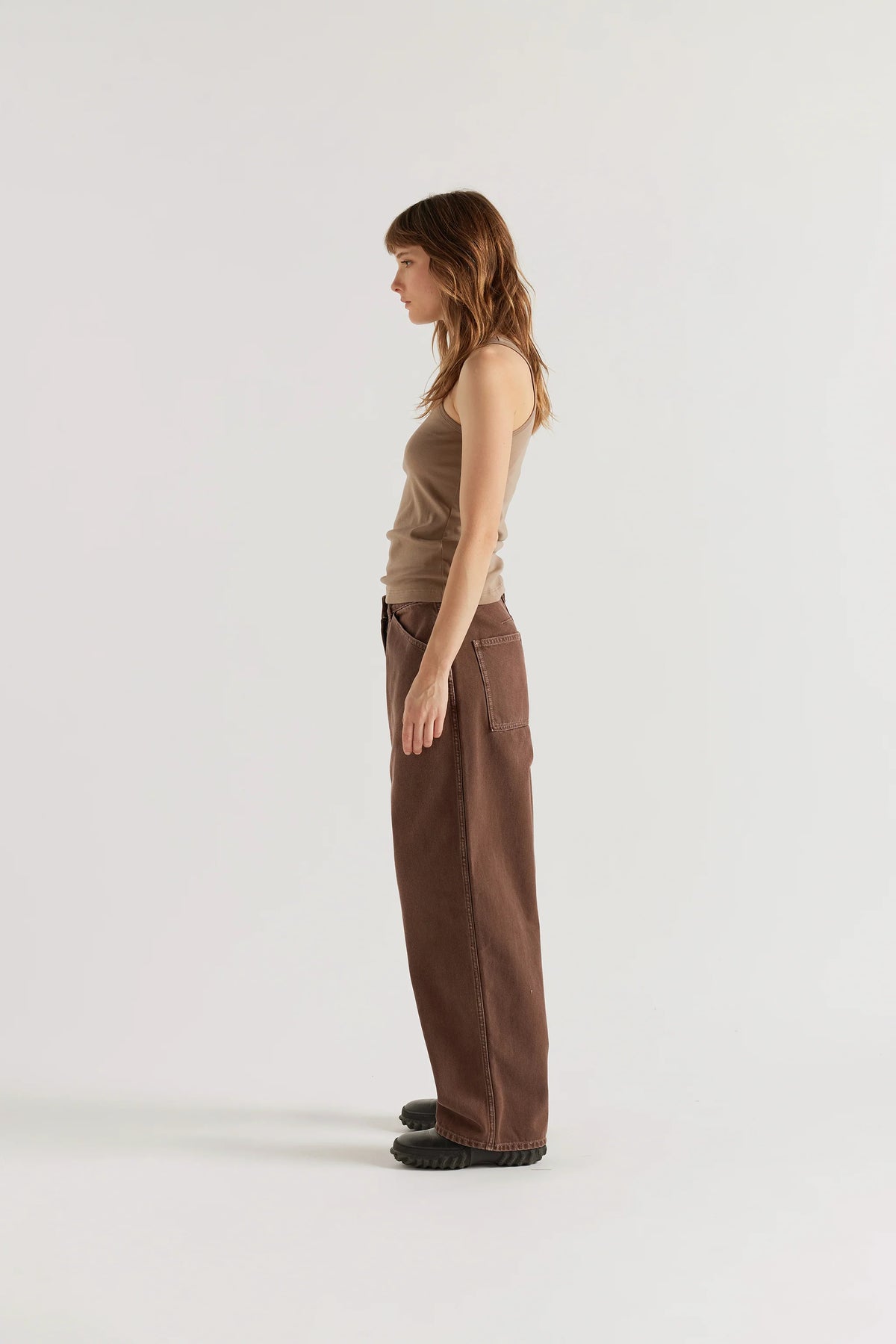 UNBOUND JEAN - BROWN FADE