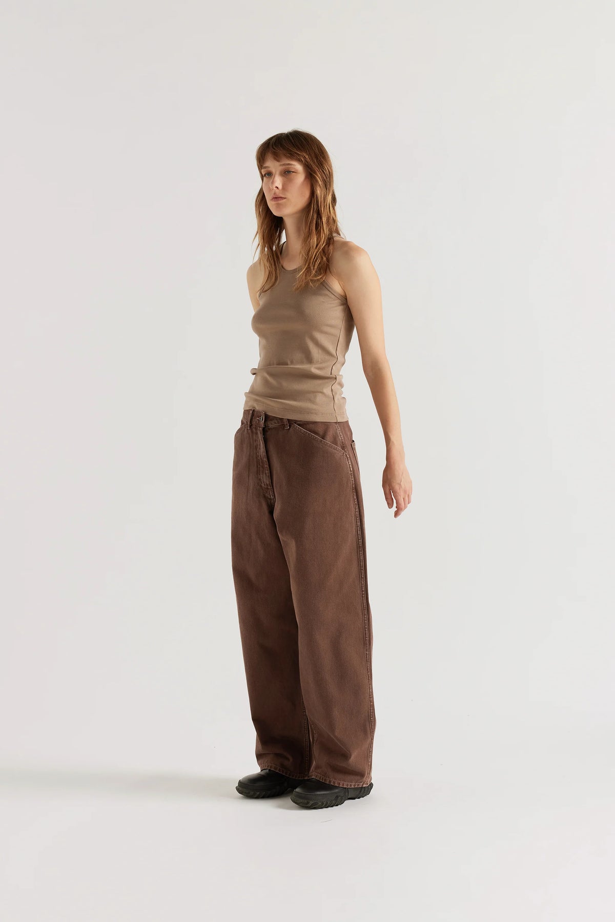 UNBOUND JEAN - BROWN FADE
