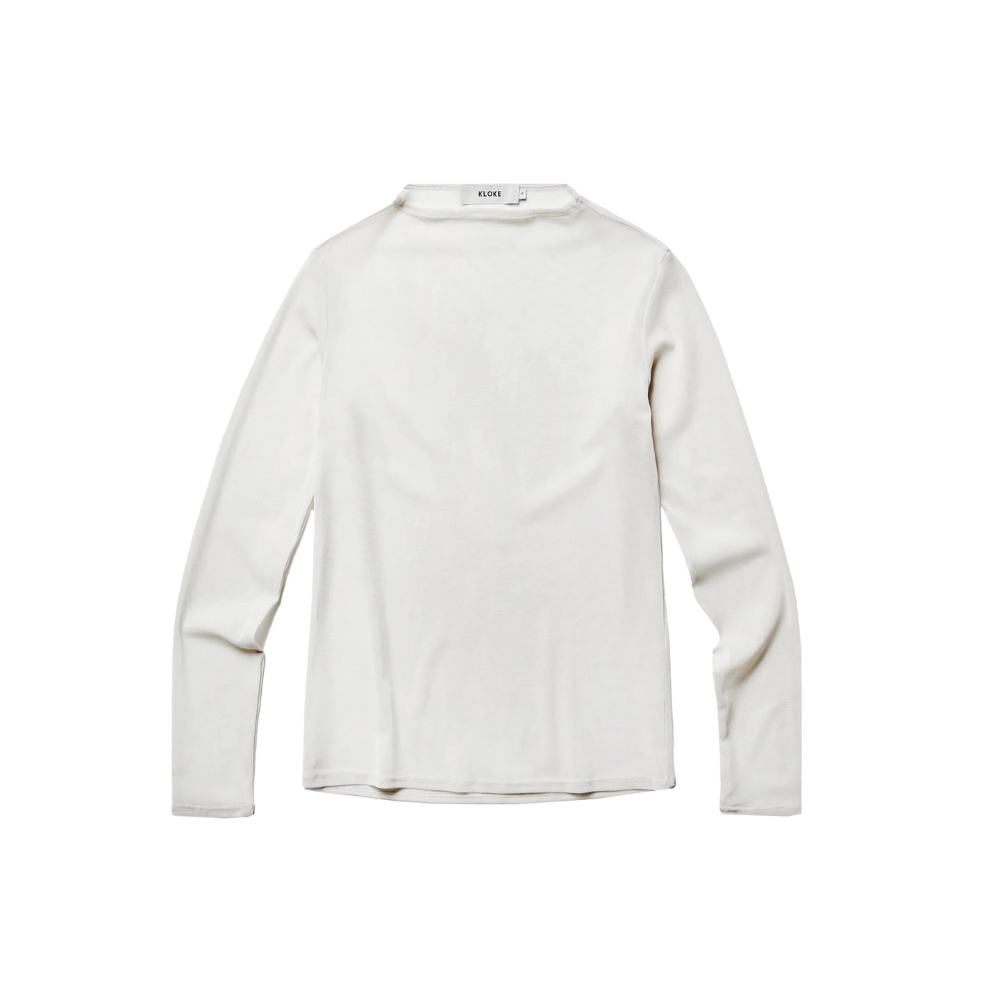 EXIST MESH LONG SLEEVE TOP - ECRU