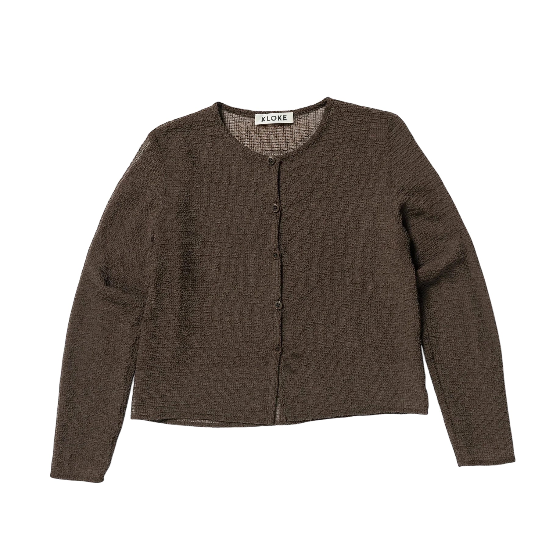 RISING LS SHIRT - BROWN