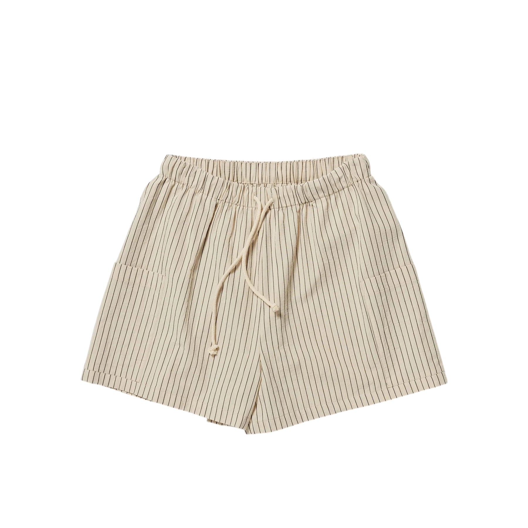 VESPER SHORT - ECRU PIN STRIPE