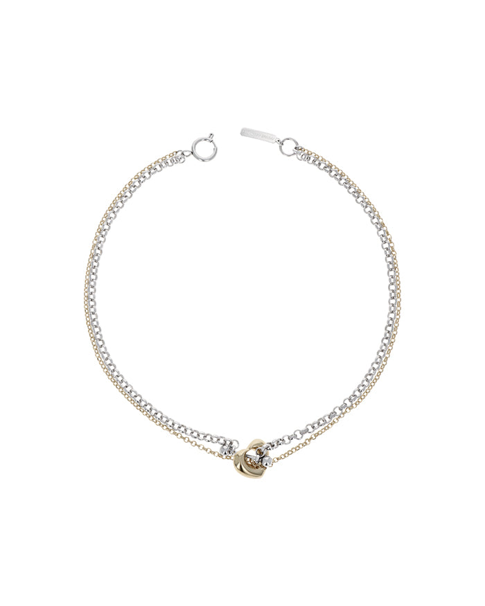 LIU NECKLACE - GOLD & PALLADIUM