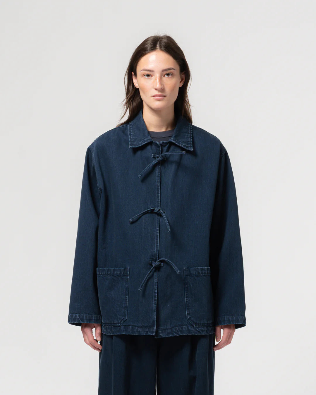 TEMPLE JACKET - BLUE DENIM