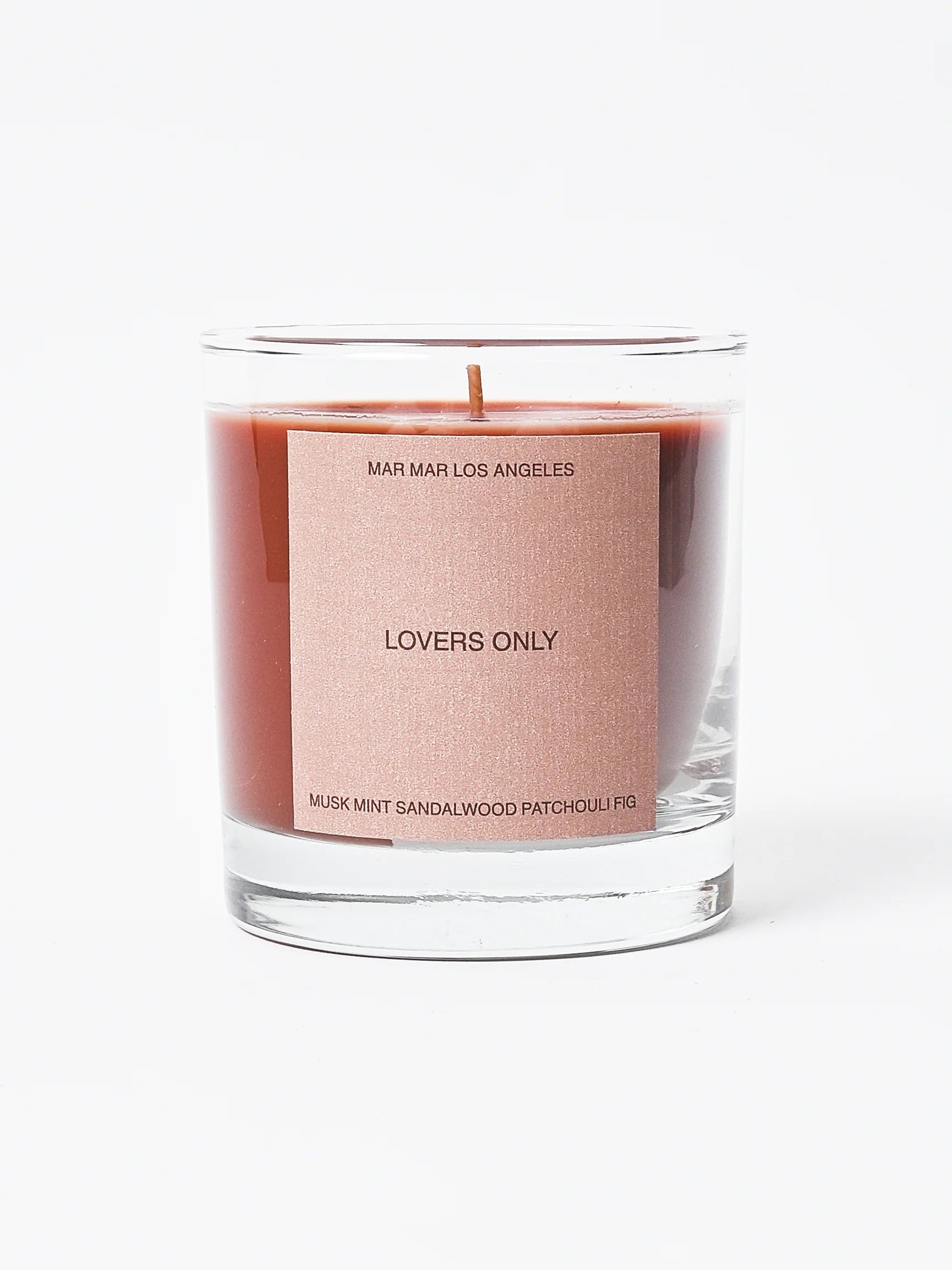 LOVERS ONLY - COCONUT WAX CANDLE