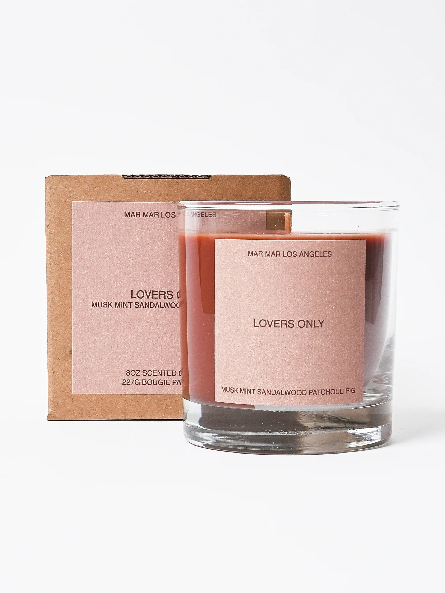 LOVERS ONLY - COCONUT WAX CANDLE